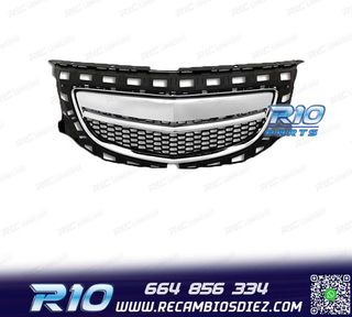 PARRILLA OPEL INSIGNIA 08-13 NEGRO CROMO