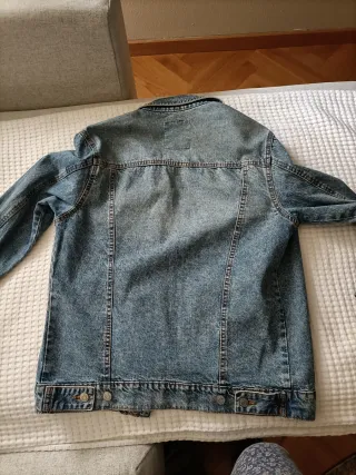 Cazadora vaquera Pull&Bear azul