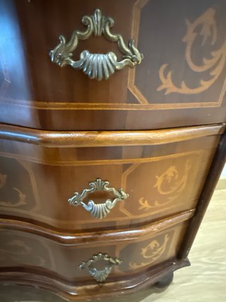 Mueble escritorio madera con cajones