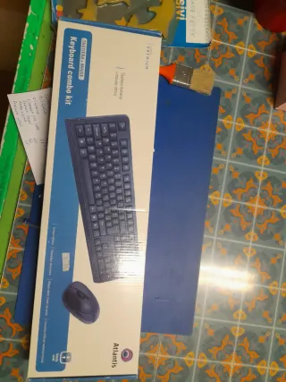 Tastiera e Mouse Atlantis Combo Kit