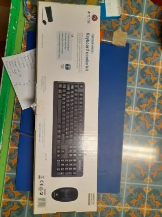 Tastiera e Mouse Atlantis Combo Kit