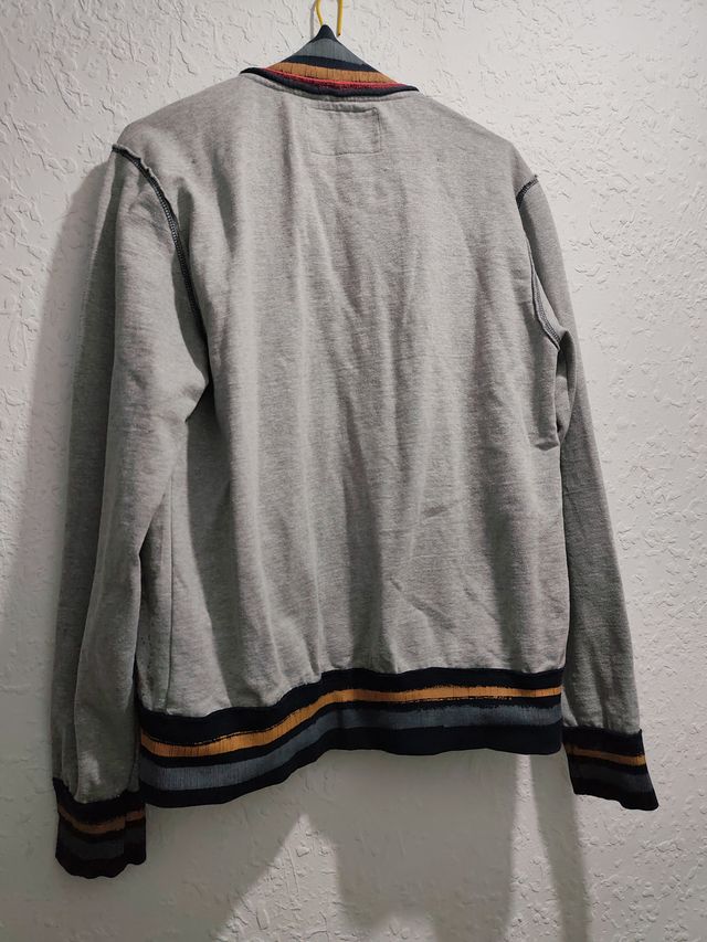 DESIGUAL SUDADERA CON CREMALLERA HOMBRE 