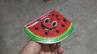 Gadget in legno fetta di anguria