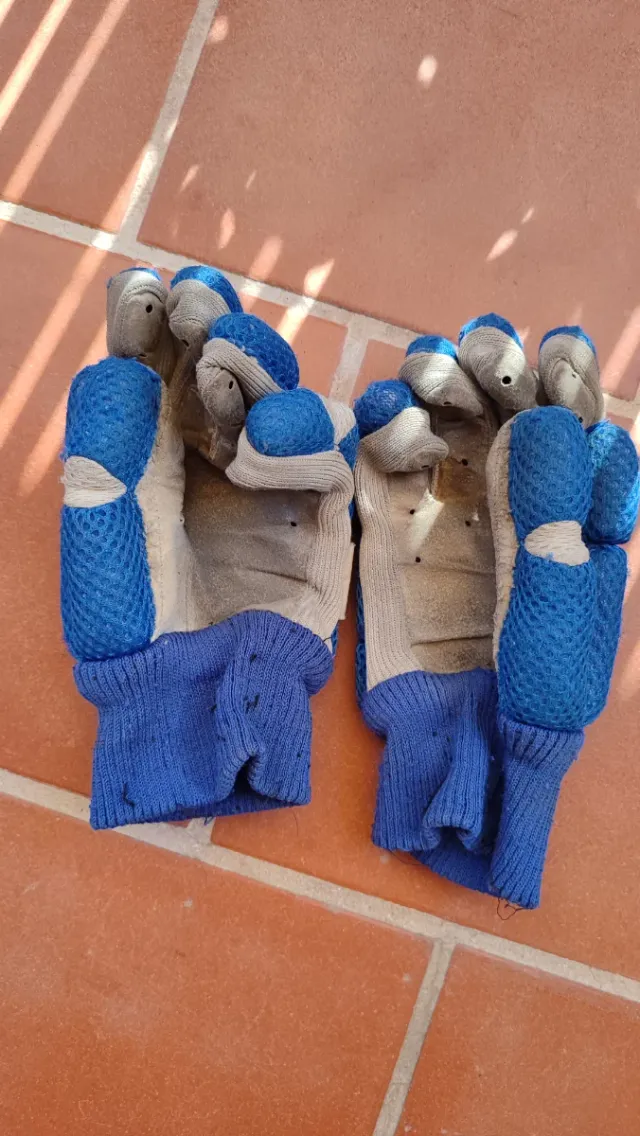 Guantes Hockey Patines Mcroller Azules