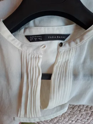 Camisa Gasa Zara Talla M
