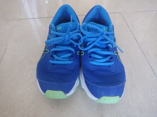 Zapatillas ASICS Azules y Verdes