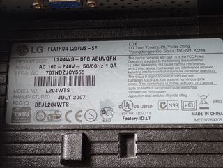 Monitor de pantalla Plana LG , recoger en Cornellá