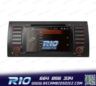 RADIO GPS NAVEGADOR 7" PARA BMW X5 E53 99-06 E39 USB GPS TAC