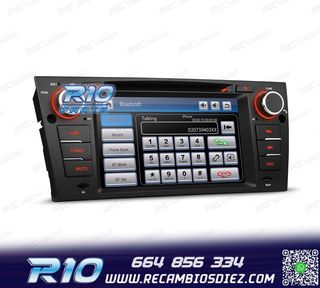 RADIO NAVEGADOR 7" PARA BMW SERIE 3 E90 91 92 93 05-10 USB G