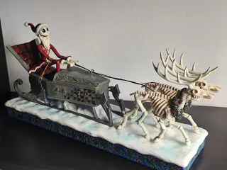 Figura Jack Skellington trineo nightmare 