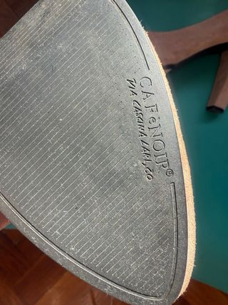 Zapatos tacón bordados, rosa palo con plataforma