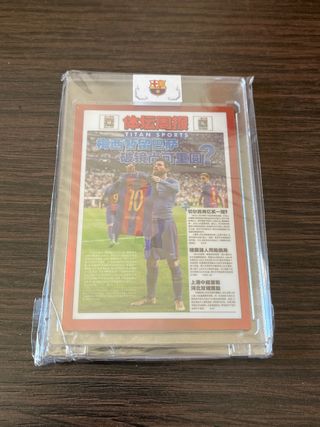 Cromo Messi Titan Sports