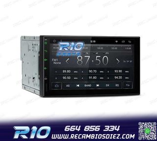 RADIO GPS ANDROID 8.1 7" OCTA-CORE 2DIN MULTIMEDIA PANTALLA