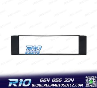 MARCO NEGRO RADIO 1-DIN PARA AUDI A3 8L A6 4B SEAT LEON TOLE