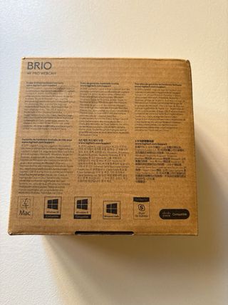 Logitech BRIO 4K Pro Webcam sin abrir