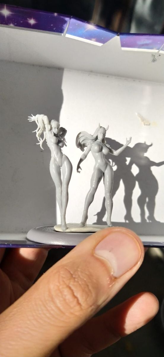 Pin up miniatura fantasy steampunk female3d print