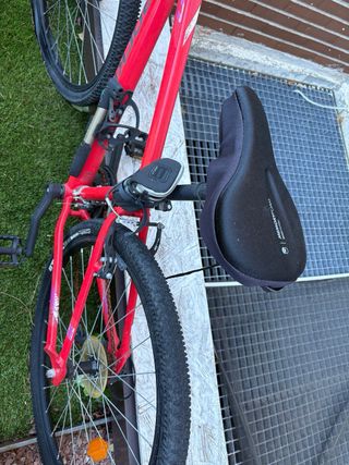 Bicicleta Rockrider ST 100 Roja