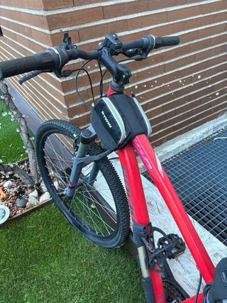 Bicicleta Rockrider ST 100 Roja