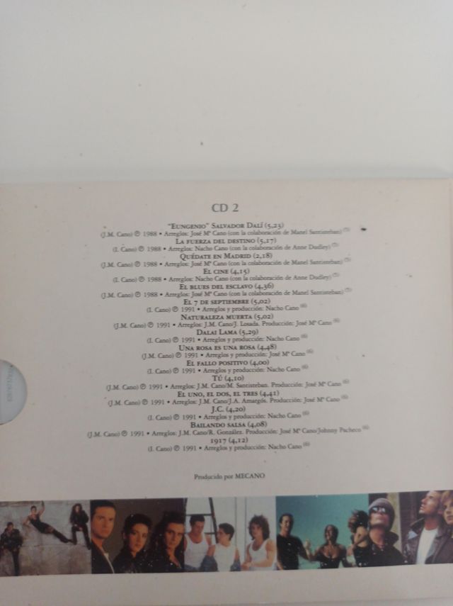 Álbum Mecano Grandes Éxitos