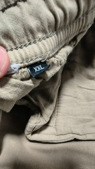 Pantalones Cargo Beige