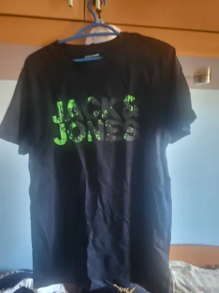 Lote 2 Camisetas Jack&Jones Negra y Azul. 