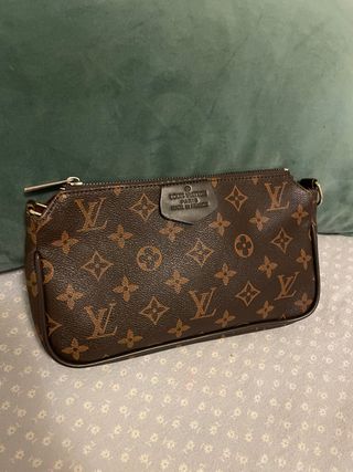 Bolso Louis Vuitton Monogram Marrón Beige