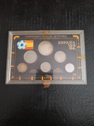 Colección Monedas Mundial Fútbol España '82