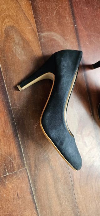 Zapatos de tacón Mango negros talla 38