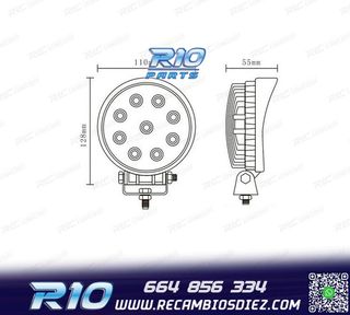 FOCO LED 42W COCHE, CAMION, QUAD O MOTO