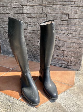 Botas de montar negras impermeables talla 45