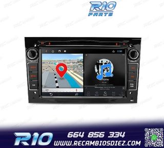 RADIO GPS ANDROID 11 PARA OPEL ASTRA H VIVARO ZAFIRA VECTRA