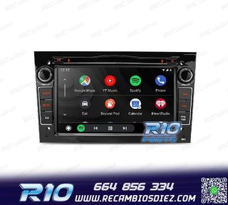 RADIO GPS ANDROID 11 PARA OPEL ASTRA H VIVARO ZAFIRA VECTRA