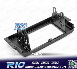 MARCO NEGRO RADIO 2-DIN PARA LAND ROVER FREELANDER DISCOVERY