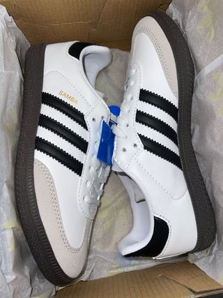 Adidas Samba Zapatillas Blancas y Negras