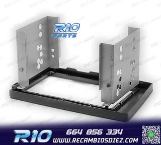 MARCO NEGRO RADIO 2-DIN PARA VOLVO S60 00-04 V70 XC70 01-04