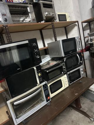 Lote Microondas y Hornos para manitas 