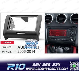 MARCO NEGRO RADIO 2-DIN PARA AUDI TT
