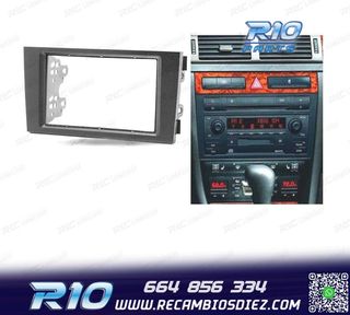 MARCO NEGRO RADIO 2-DIN PARA AUDI A6 Y ALLROAD