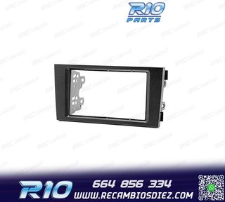 MARCO NEGRO RADIO 2-DIN PARA AUDI A6 Y ALLROAD