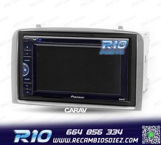 MARCO GRIS RADIO 2-DIN PARA ALFA ROMEO 147 Y GT