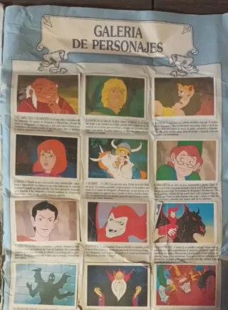 Album de Cromos Dragones y Mazmorras