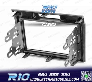 MARCO NEGRO RADIO 2-DIN PARA HONDA CR-V 12-17