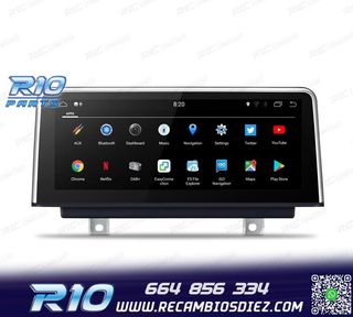 RADIO GPS ANDROID 14 PARA BMW SERIE 3 SERIE 4 10,25"
