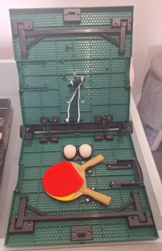  Mesa mini de ping pong nueva en su caja