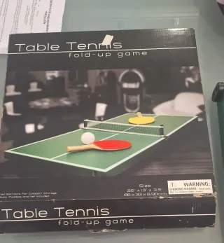  Mesa mini de ping pong nueva en su caja