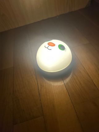 Luz de noche con cara de conejo
