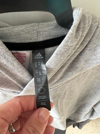 Sudadera Adidas Talla 15/16 Años