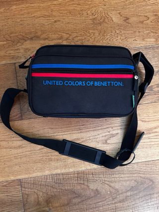 Tracolla Benetton vintage colori vivaci