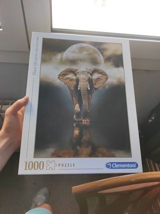 Puzzle 1000 piezas Elefante Clementoni
