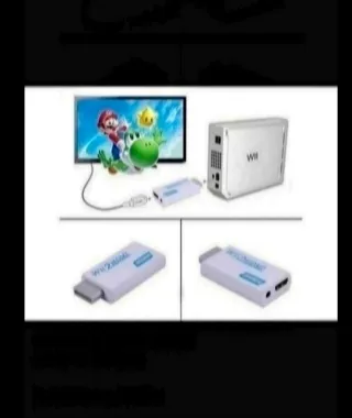 Adaptador Wii HDMI full HD 1080p (PRODUCTO NUEVO) 